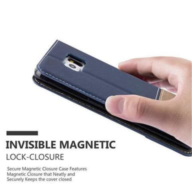 Samsung Galaxy S6 EDGE Deksel Case Cover (blå)