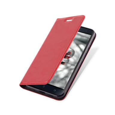 Asus ZenFone 3 (5.5 tomme) lommebokdeksel case (rød)