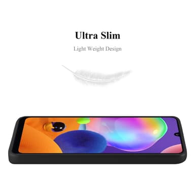 Deksel Samsung Galaxy A31 Case Cover (svart)