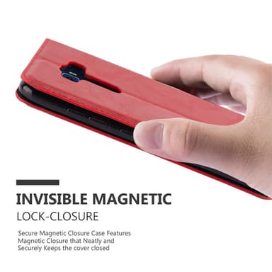 Asus ZenFone 3 (5.5 tomme) lommebokdeksel case (rød)