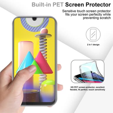 Samsung Galaxy M31 Deksel 360 Case Cover
