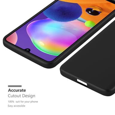 Deksel Samsung Galaxy A31 Case Cover (svart)