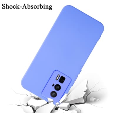 Xiaomi Poco F5 Pro silikondeksel case (lilla)