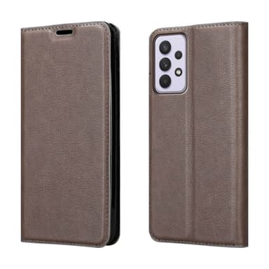 Samsung Galaxy A33 5G lommebokdeksel case (brun)
