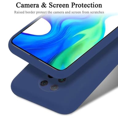 Xiaomi POCO F2 PRO silikondeksel case (Blå)