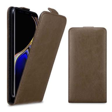 Samsung Galaxy NOTE 9 deksel flip cover (brun)