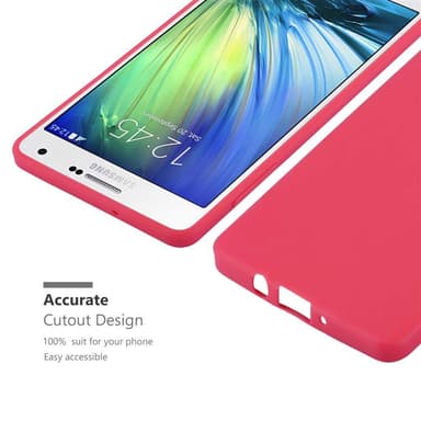 Deksel Samsung Galaxy A7 2015 Silikon cover (rød)
