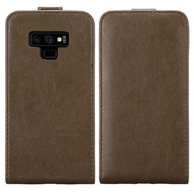 Samsung Galaxy NOTE 9 deksel flip cover (brun)