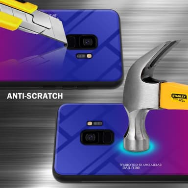 Deksel Samsung Galaxy S9 Case Cover (svart)