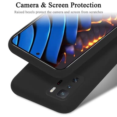Xiaomi POCO X3 GT silikondeksel case (svart)