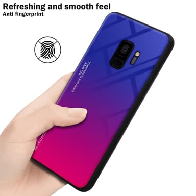 Deksel Samsung Galaxy S9 Case Cover (svart)