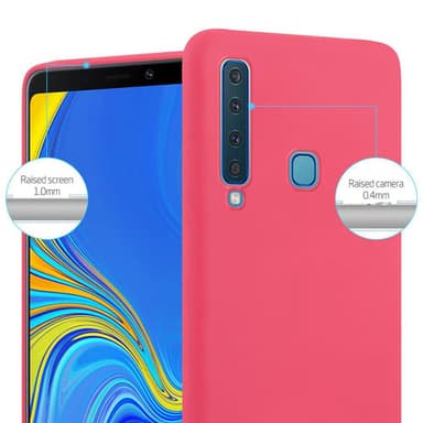 Deksel Samsung Galaxy A9 2018 Silikon cover (rød)