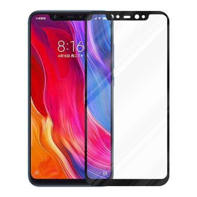 Xiaomi Mi 8 Skjermbeskytter Skärmskydd (svart)