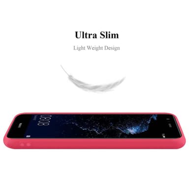 Deksel Huawei P10 LITE Silikon cover (rød)