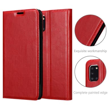 Samsung Galaxy A31 lommebokdeksel case (rød)