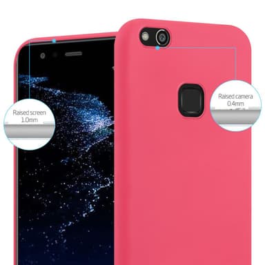 Deksel Huawei P10 LITE Silikon cover (rød)