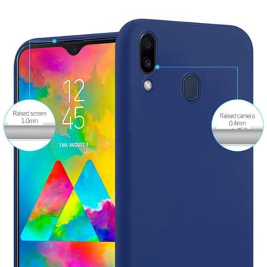 Deksel Samsung Galaxy M20 Silikon cover (blå)