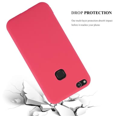 Deksel Huawei P10 LITE Silikon cover (rød)