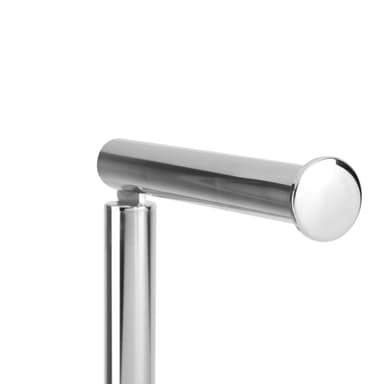 Toalettpapirholder frittstående rustfritt stål 55 cm