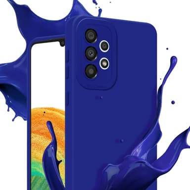 Samsung Galaxy A72 4G / 5G Deksel case (blå)