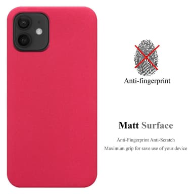 Deksel iPhone 12 / 12 PRO case (rød)