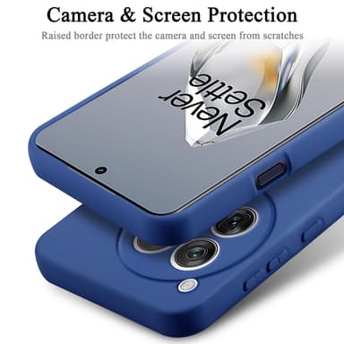 OnePlus 12 silikondeksel case (Blå)