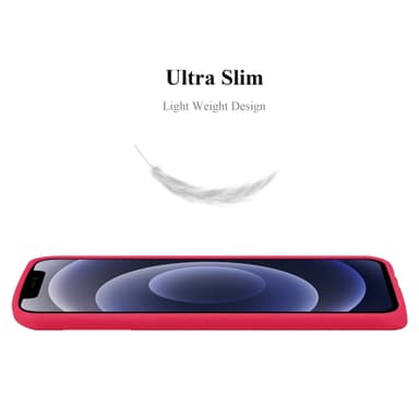 Deksel iPhone 12 / 12 PRO case (rød)