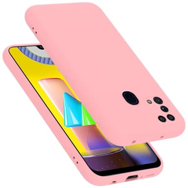 Samsung Galaxy M31 silikondeksel case (rosa)