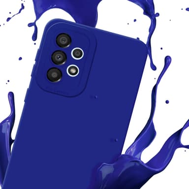 Samsung Galaxy A72 4G / 5G Deksel case (blå)