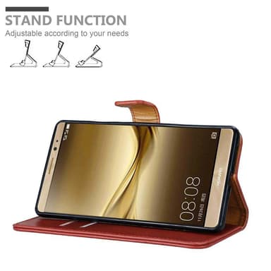 Huawei MATE 8 lommebokdeksel etui (rød)
