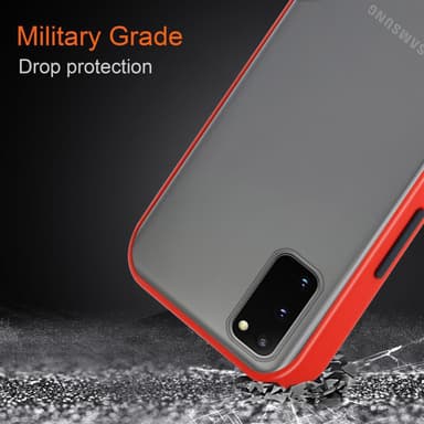 Samsung Galaxy S20 Deksel Case Cover (gjennomsiktig)