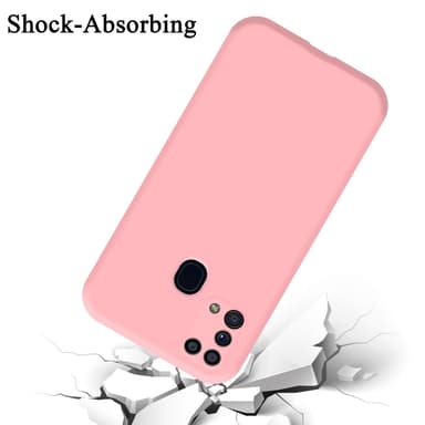 Samsung Galaxy M31 silikondeksel case (rosa)