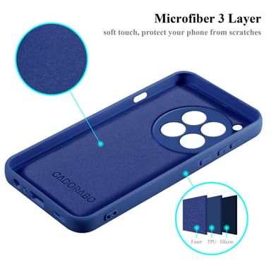 OnePlus 12 silikondeksel case (Blå)