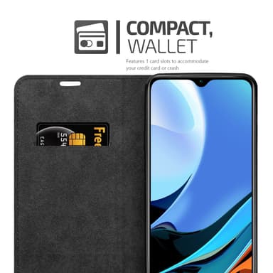 Xiaomi RedMi 9T / POCO M3 lommebokdeksel case (rød)