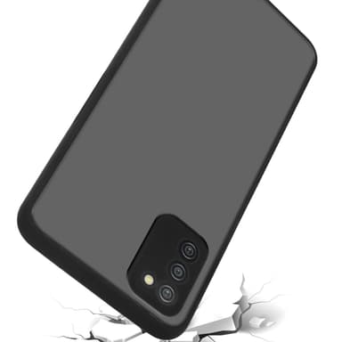 Samsung Galaxy A03s Deksel Case Cover (Svart)