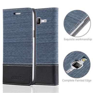 Samsung Galaxy J5 2015 lommebokdeksel etui (blå)