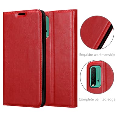 Xiaomi RedMi 9T / POCO M3 lommebokdeksel case (rød)