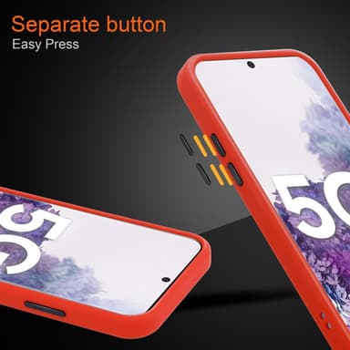 Samsung Galaxy S20 Deksel Case Cover (gjennomsiktig)