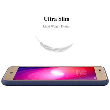 LG X POWER 2 Hardt Deksel Cover (blå)