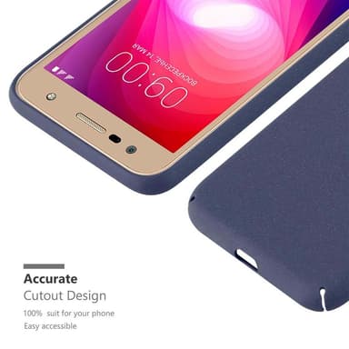 LG X POWER 2 Hardt Deksel Cover (blå)