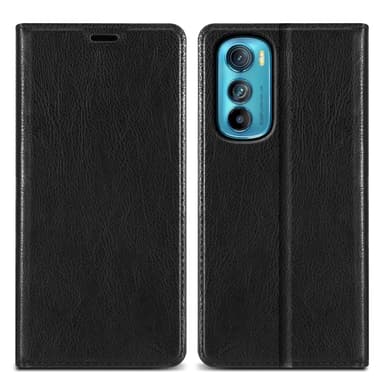 Motorola EDGE 30 lommebokdeksel case (svart)