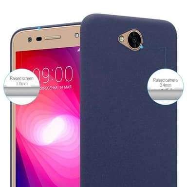 LG X POWER 2 Hardt Deksel Cover (blå)