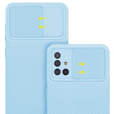 Deksel Samsung Galaxy A51 4G / M40s cover (blå)