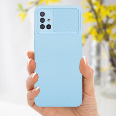 Deksel Samsung Galaxy A51 4G / M40s cover (blå)