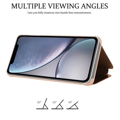 iPhone XR lommebokdeksel etui (rosa)