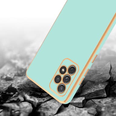 Samsung Galaxy A72 4G / 5G silikondeksel case (grønn)