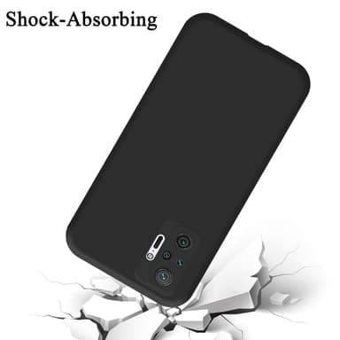 Xiaomi RedMi NOTE 10 PRO silikondeksel case (svart)