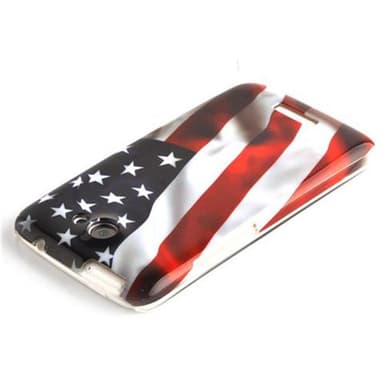 HTC ONE X / X+ Hardt Deksel Case (rød)