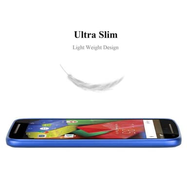 Deksel Motorola MOTO G2 Case Cover (blå)