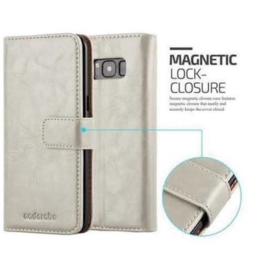 Samsung Galaxy S8 lommebokdeksel etui (brun)